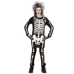 Ponožky s kostrou, veľkosť 11-14 rokov